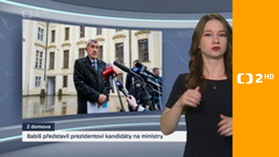 Zprávy v českém znakovém jazyce