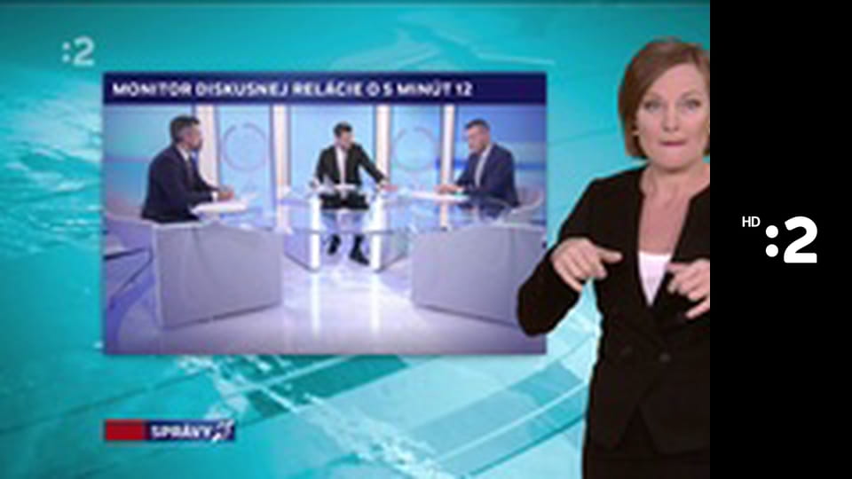 Správy v slovenskom posunkovom jazyku E326