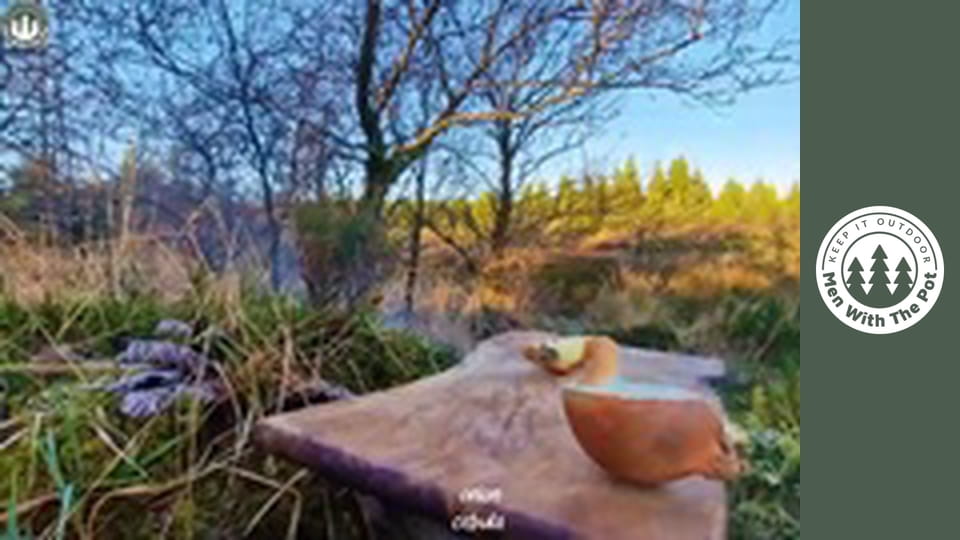 Cały KURCZAK gotowany na świeżym powietrzu