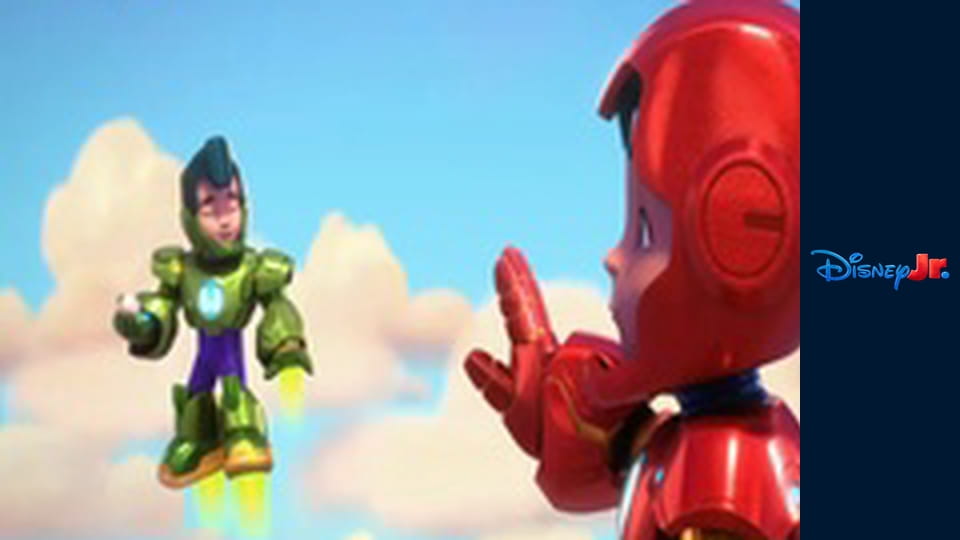 Iron Man and His Awesome Friends S1E11 - Ironheart's Baseball Blast/Swarm the IQ