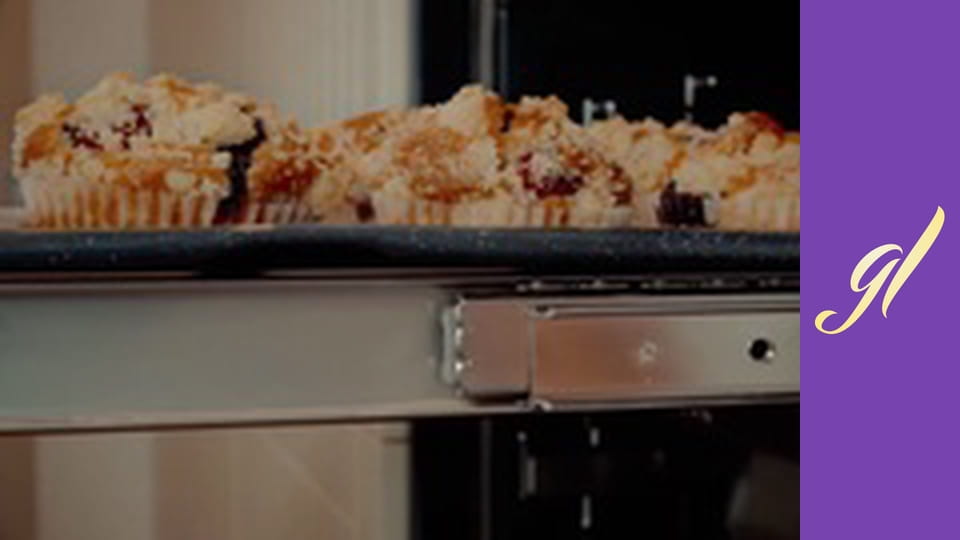 Мафіни з ягодами Смачний, легкий рецепт з новою духовою шафою Samsung зі штучним інтелектом