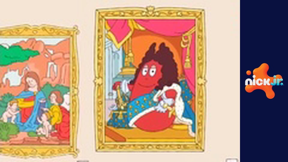 Barbapapa i jego rodzinka S2E14 - Luwr / Dzień na wspak