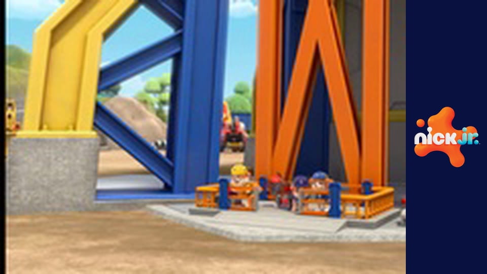 Rubble a jeho parta S1E8 - Parta staví popkornárnu / Tlapky likvidují kluzkou pohromu