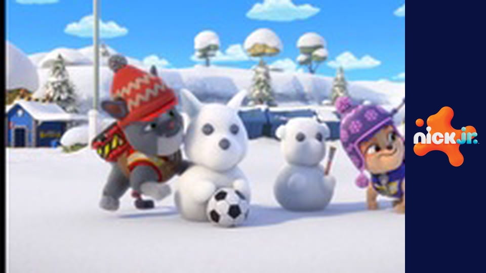 Rubble a jeho parta S2E21 - Parta staví zimní zábavní park! / Parta staví obří Sněžnou Veveřici Vířici!