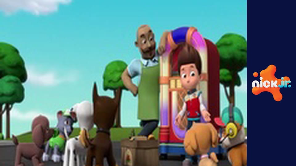 М/с "Щенячий патруль", 9 сезон, 24 с. "Щенята рятують музичний автомат / Щенята рятують мера на канаті".