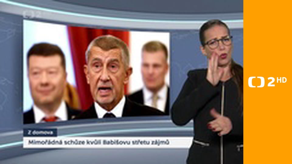 Zprávy v českém znakovém jazyce