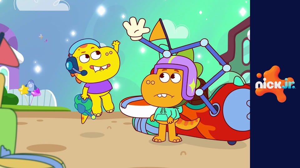 Tim Rex In Space S1E3 - Raketové preteky / Mágia / Rodičia