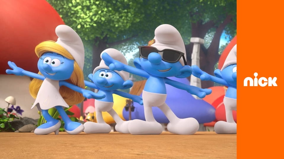 Смурфики S1E4 - Де тато Смурф? / Хто сильніший?