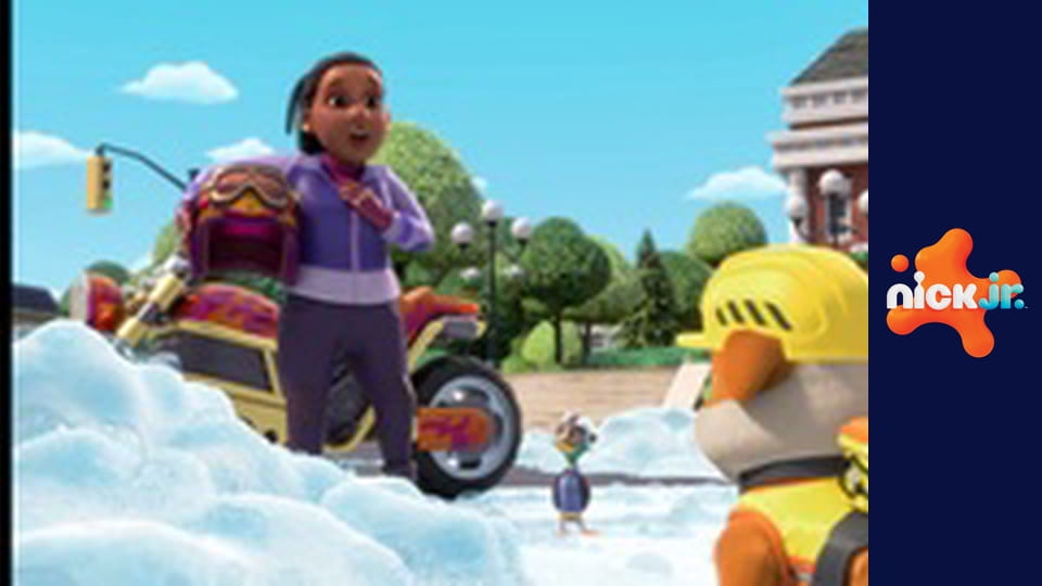 Labková patrola S5E24 - Zachráňte Pluck-O-Matic / Labky a maskot