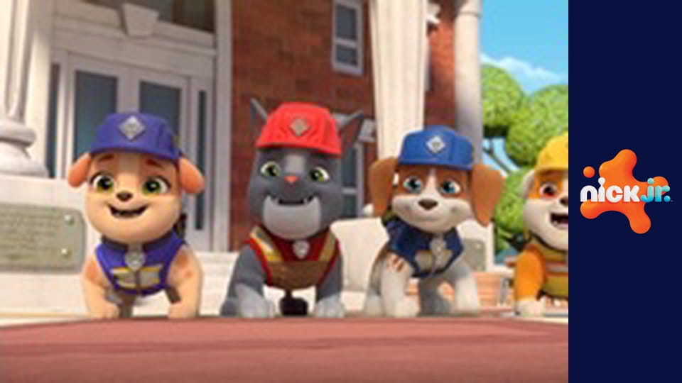 Rubble i jego ekipa S3E1 - Ekipa buduje klinikę weterynaryjną / Ekipa urządza syrenkową imprezę