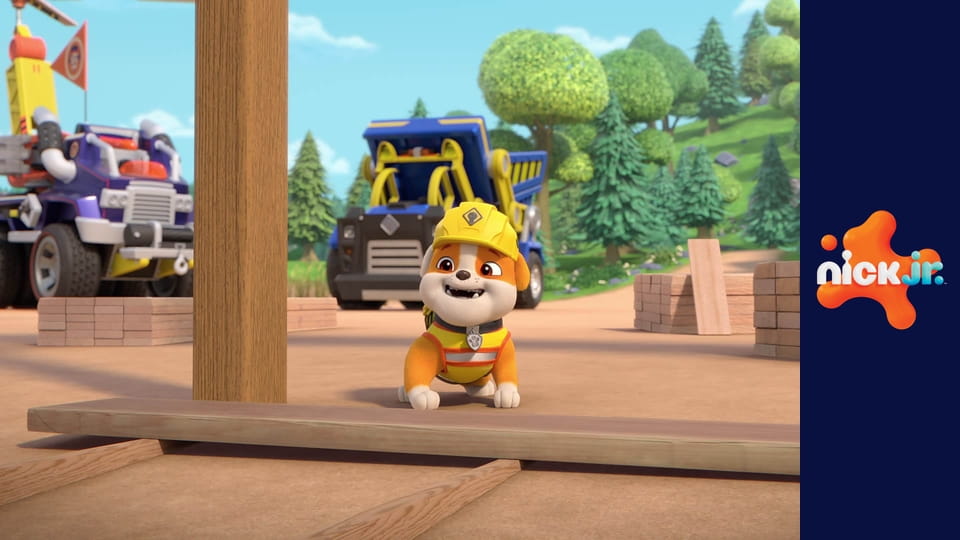 Rubble a jeho partia S3E2 - Tím stavia hotelový výťah / Tím stavia kaviareň s popcorn mačkami