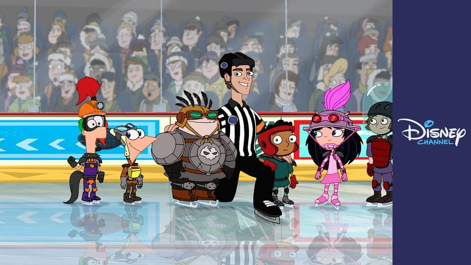 Phineas a Ferb E102 - Hokej Z9 / Šťastný nový rok!