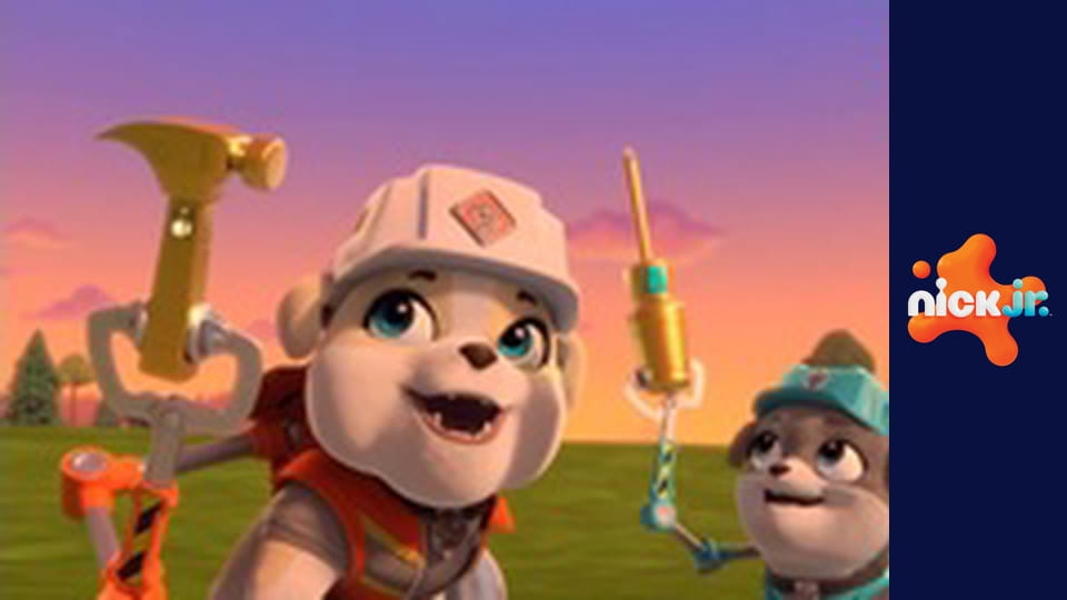 Rubble i jego ekipa S1E10 - Ekipa buduje stodołę dla świnki / Ekipa buduje pas startowy