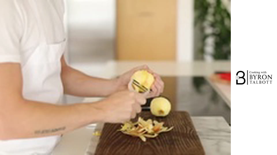 Ябълков пай с огледална глазура