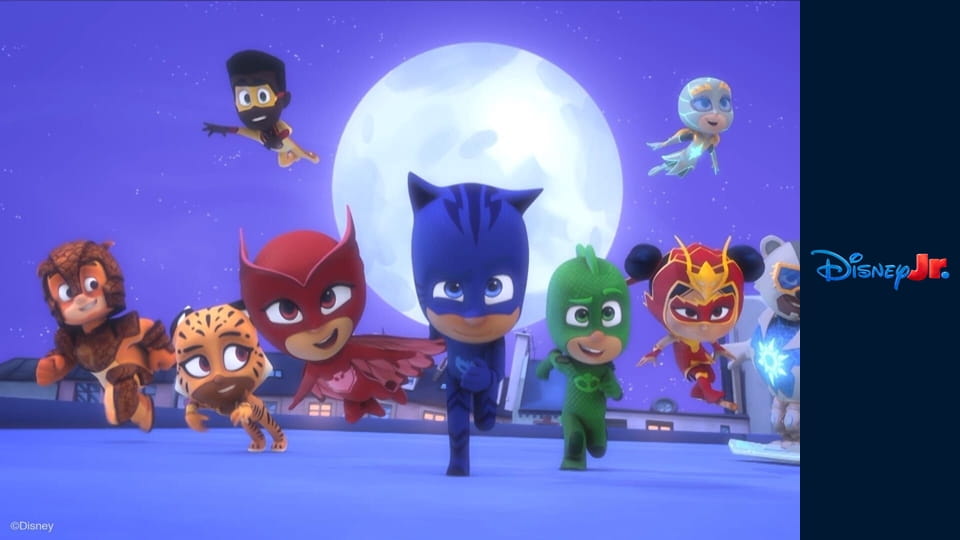 Pidżamersi: Ekipa Mocy S1E17 - Kosmiczni bohaterowie, część 3. / Kosmiczni bohaterowie, część 4