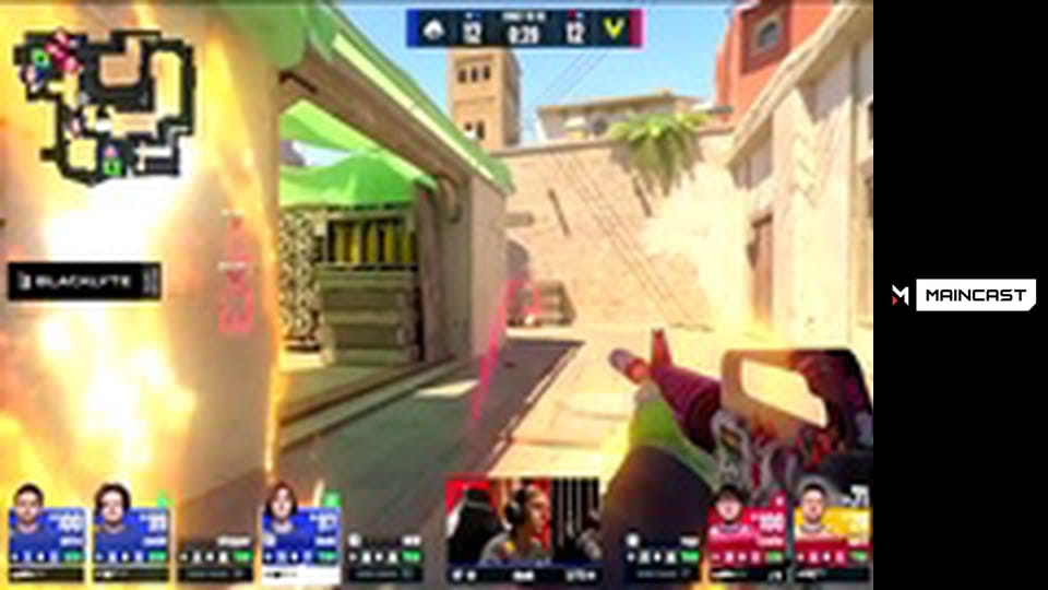 Team Spitit vs Team Vitality. Гра 3. Blast Rivals.