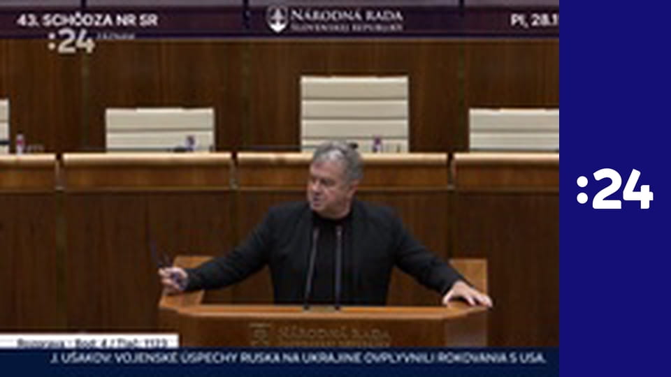 Záznam z rokovania NR SR E72