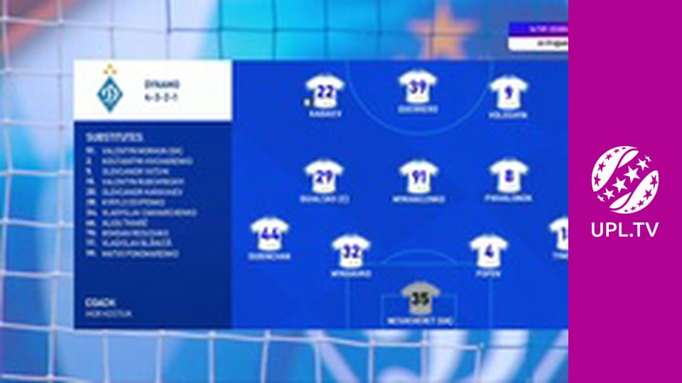 УПЛ: VBET. Динамо - Полтава. 14-й тур. Сезон 2025/26.