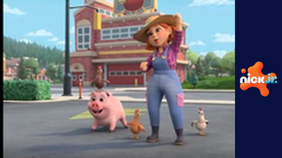 Rubble a jeho parta S2E21 - Parta staví zimní zábavní park! / Parta staví obří Sněžnou Veveřici Vířici!