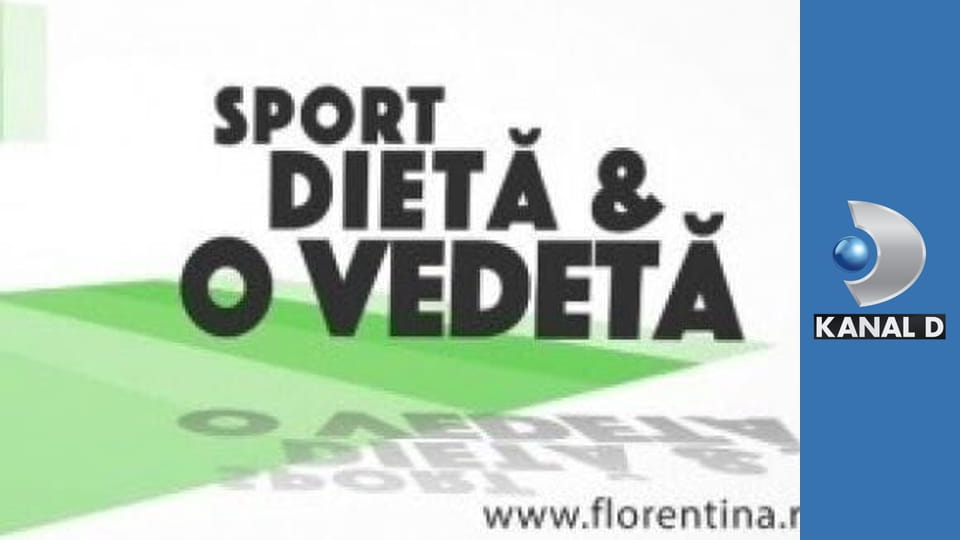 Sport, dietă şi o vedetă