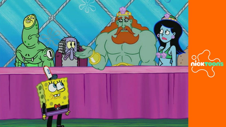 SpongeBob Kanciastoporty S7E137 - Zakochany Gacuś
