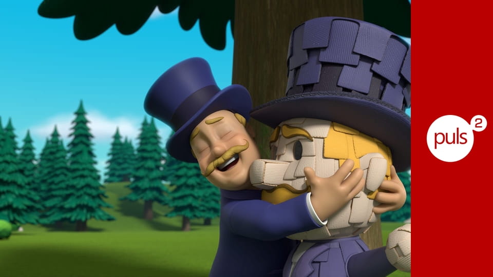 Psi patrol S10E1026 - Wielkie Koła: Pieski kontra Burmistrz Potwór!