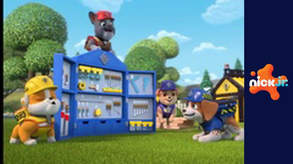 Rubble a jeho parta S2E25 - Parta staví podium na střeše! / Parta opravuje maják!