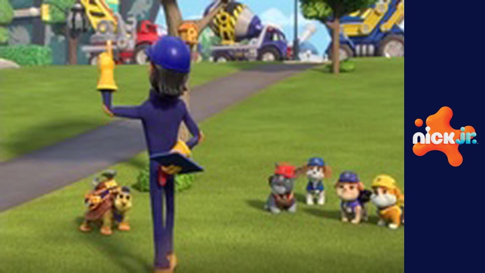 Rubble i jego ekipa S3E6 - Ekipa buduje wielki domek dla żółwia / Ekipa buduje wielki wulkan