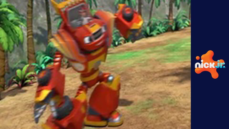 М/с "Блиск і монстромашини", 4 сезон, 8 с. "Динозаври в біді!".