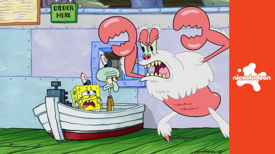 SpongeBob Kanciastoporty S9E188 - Kenny Kiciuś / Krab-Yeti