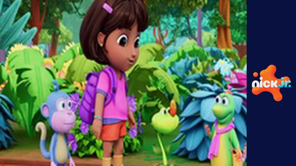 М/с "Дора", 2 сезон, 2 с. "Піньята для мами / Шахрай-невидимка".