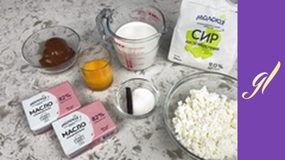 CHEESE COURELLE WITH CARAMEL Delicious Easter cake without baking