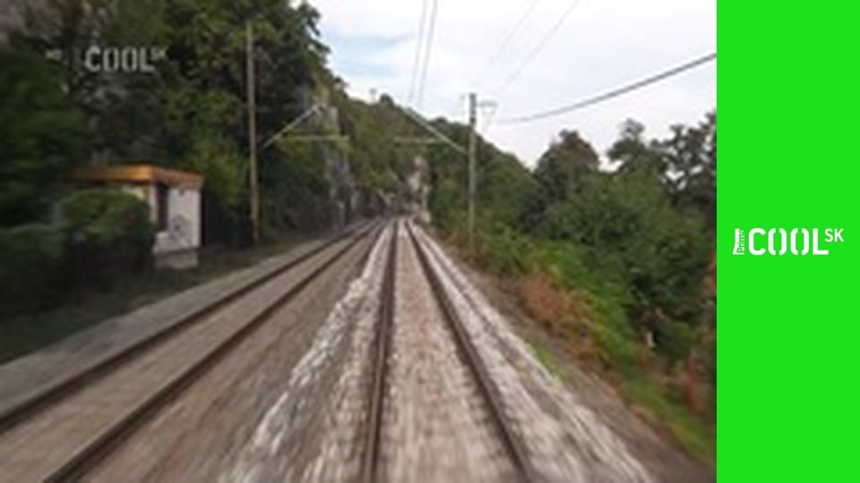 Slow TV - Vlakom cez Labské údolie