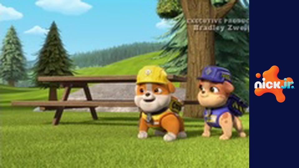 Rubble i jego ekipa S1E13 - Ekipa buduje muzeum dinozaurów / Ekipa buduje rampę dla wózków