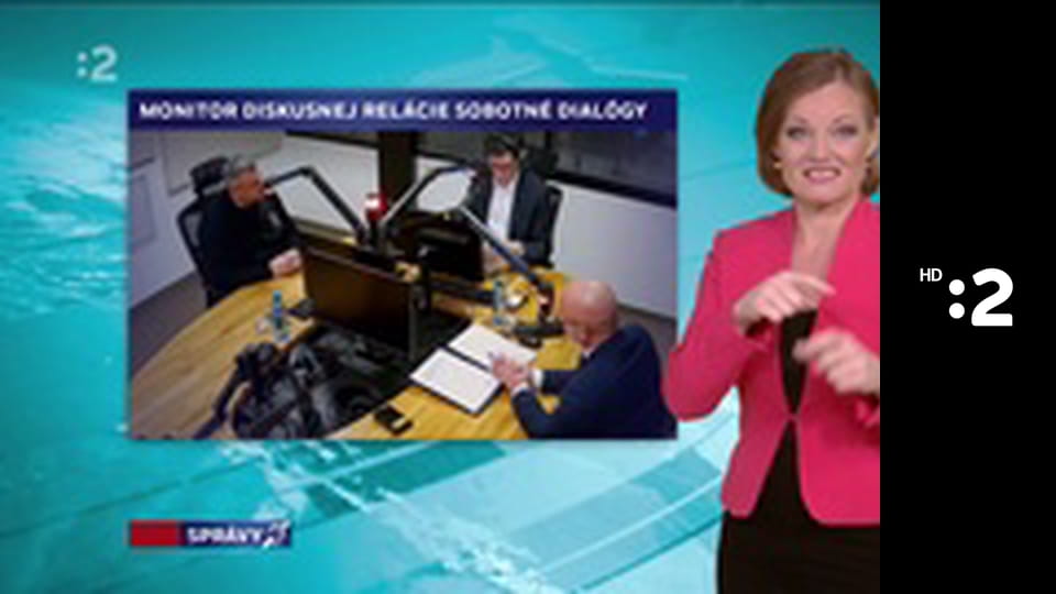 Správy v slovenskom posunkovom jazyku E325