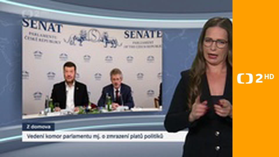 Zprávy v českém znakovém jazyce