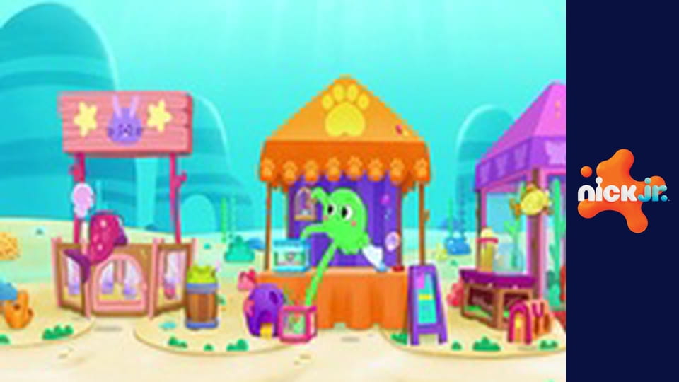 М/с "Велике шоу Малюка Акули", 2 сезон, 13 с. "Халепа з кролеслимаками / Життя з Чамбі".