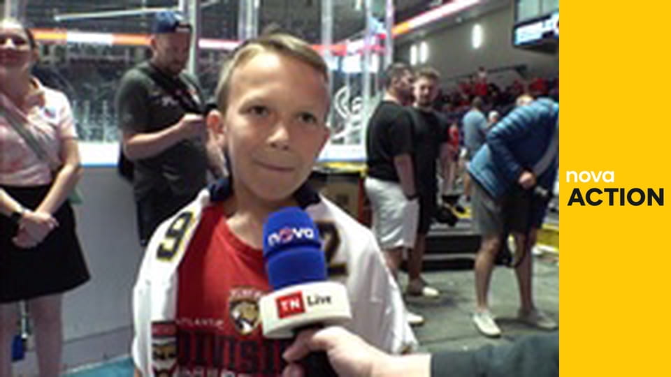 Stanley Cup v Česku - Vítek Vaněček