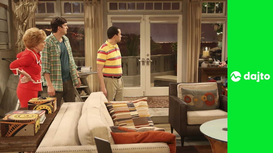 Dva a pol chlapa S12E10 - Už idem, nohavice!