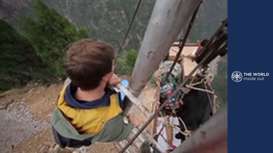 The Panda: China’s greatest treasure. Life in a mountain village. China.