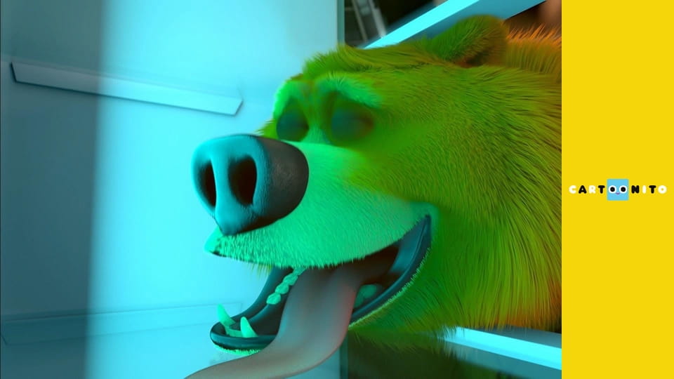 Grizzy és a Lemmingek S1E19 - Szagló mackó