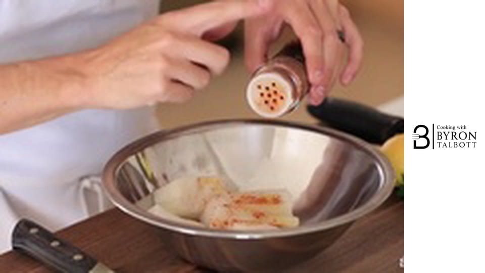 Grilled Sweet and Sour Sea Bass