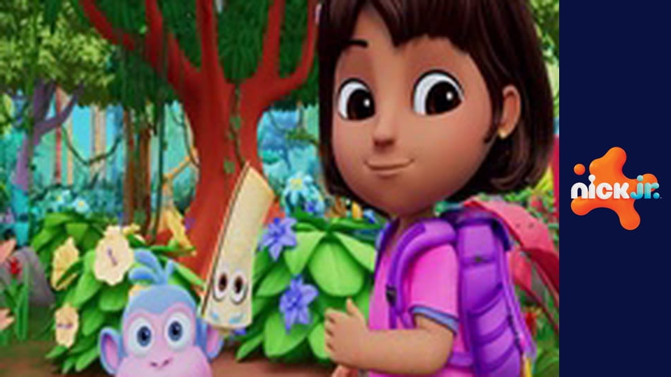 М/с "Дора", 1 сезон, 7 с. "Ритм джунглей / Волшебный орех".