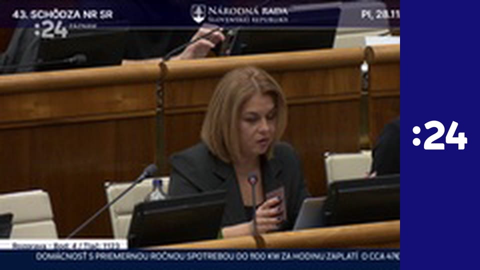 Záznam z rokovania NR SR E73