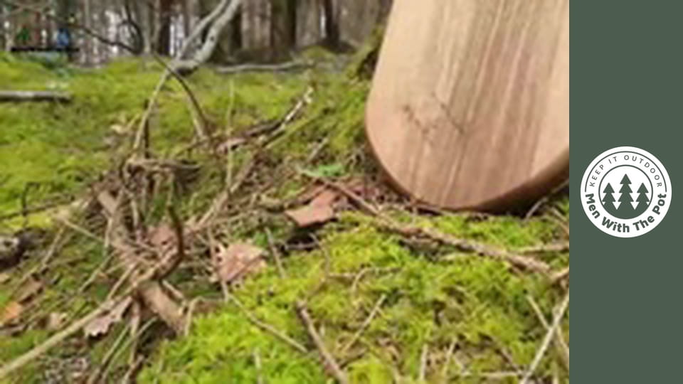 Mäsová sekaná z lesa v tvare torty