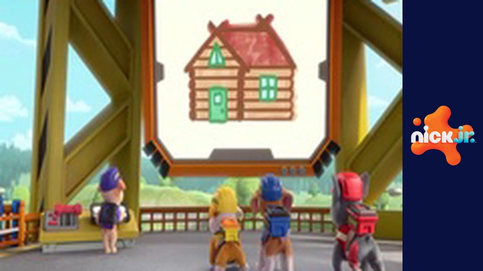 М/с "Кремез і команда", 2 сезон, 10 с. "Команда і Скай будують гірську хатинку".