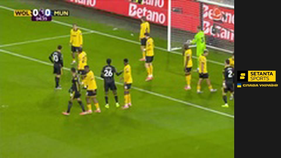 Футбол. Чемпіонат Англії. Прем'єр-ліга. Вулвергемптон Вондерерз - Манчестер Юнайтед.