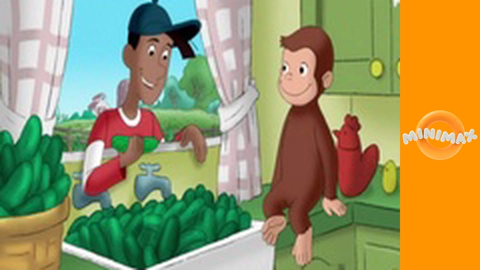 A bajkeverő majom S10E8 - A majom és a meteor / George és az uborkák