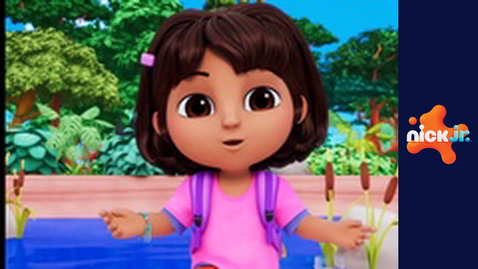 Dora S1E6 - Malý axolotl / Buble trable