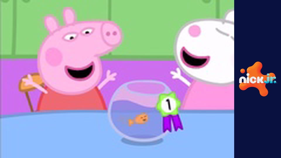 Świnka Peppa S5E23 - Hałaśliwa noc